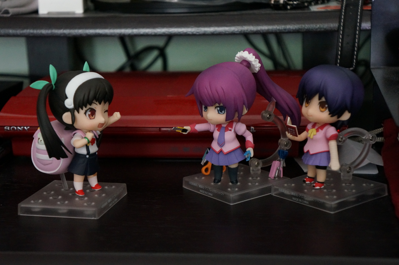 Illustration for article titled Bakemonogatari Nendoroids Triple Feature